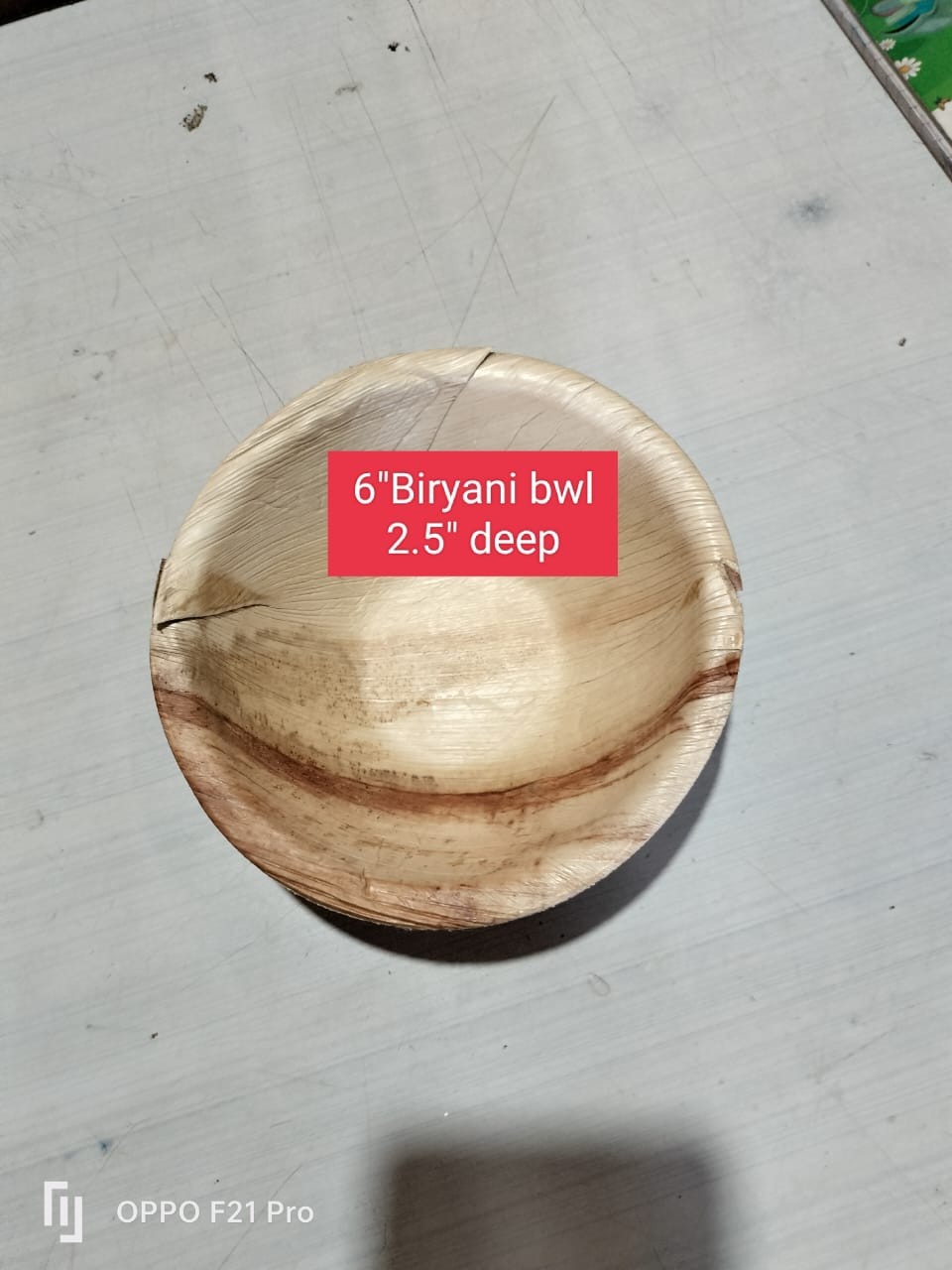 Biriyani Bowl Areca Plates